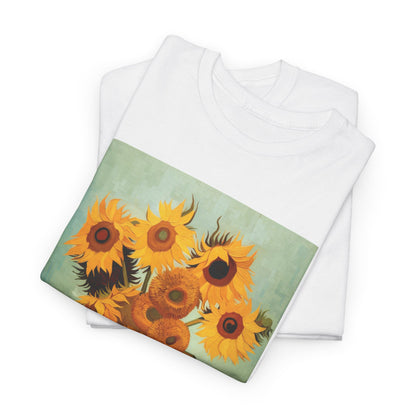 Vincent van Gogh Sunflowers T-Shirt – Classic Art Graphic Tee