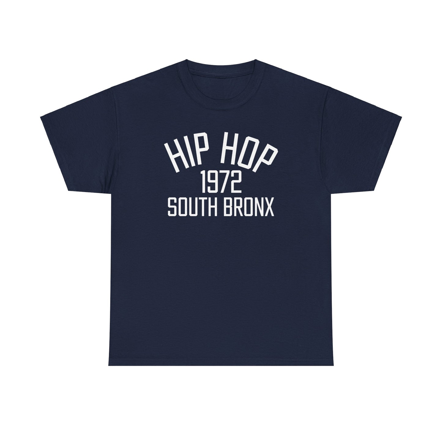 Hip Hop 1972 South Bronx T-Shirt | Retro Music Graphic Tee for Hip Hop Lovers