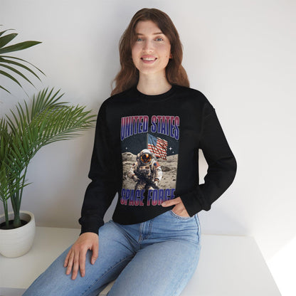 United States Space Force Sweatshirt | Military Astronaut Pullover - Stylfer