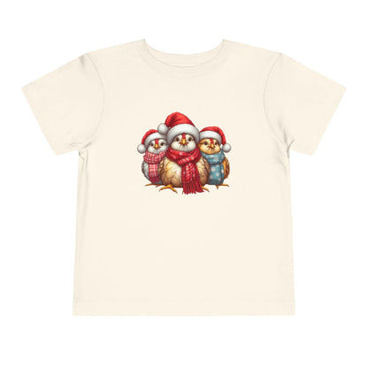 Christmas Chickens Funny Shirt | Animal Lovers Farmer Xmas Tee - Stylfer