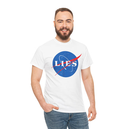 The Earth Is Flat Funny T-Shirt | Flat Earth Society Lies Graphic Tee