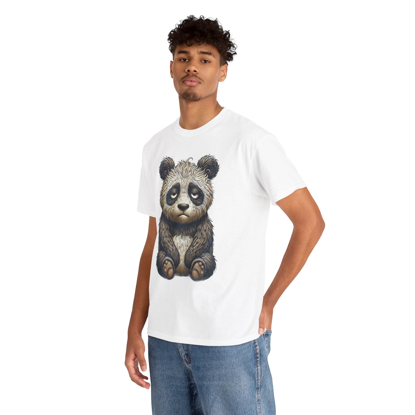 Sleeping Panda Shirt – Funny Panda Design & Bored Panda Comics Tee