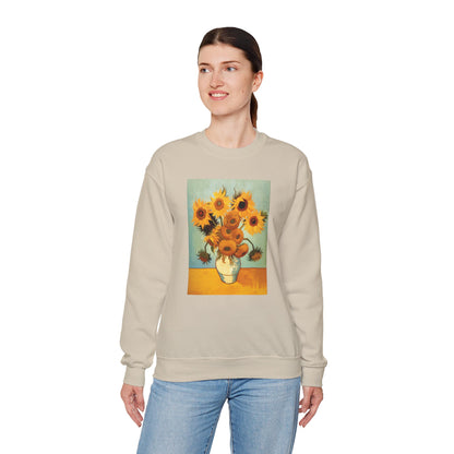 Vincent van Gogh Sunflowers Sweatshirt – Cozy Artistic Pullover