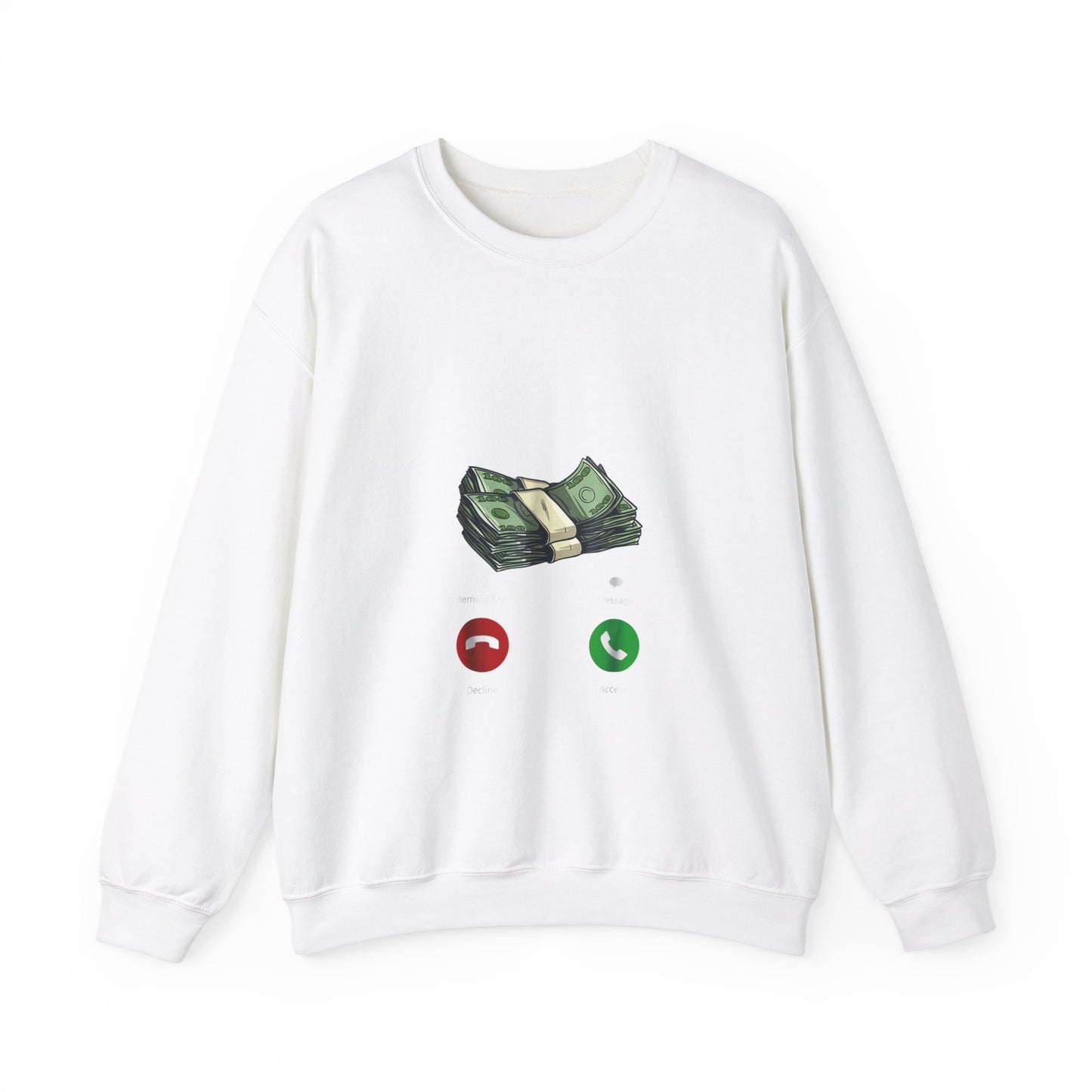 Money Is Calling Sweatshirt – Cozy and Funny Currency Trader Pullover