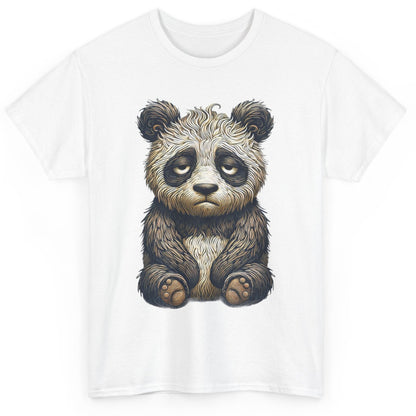 Sleeping Panda Shirt – Funny Panda Design & Bored Panda Comics Tee