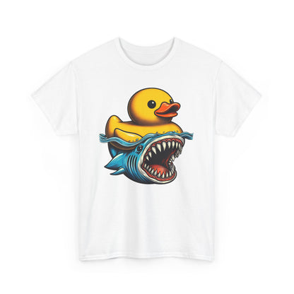 Monster Duck Shark T-Shirt – Funny Horror Novelty Graphic Tee