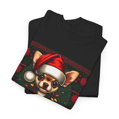 Chihuahua Christmas T-Shirt – Cute Funny Holiday Dog Lovers Tee - Stylfer