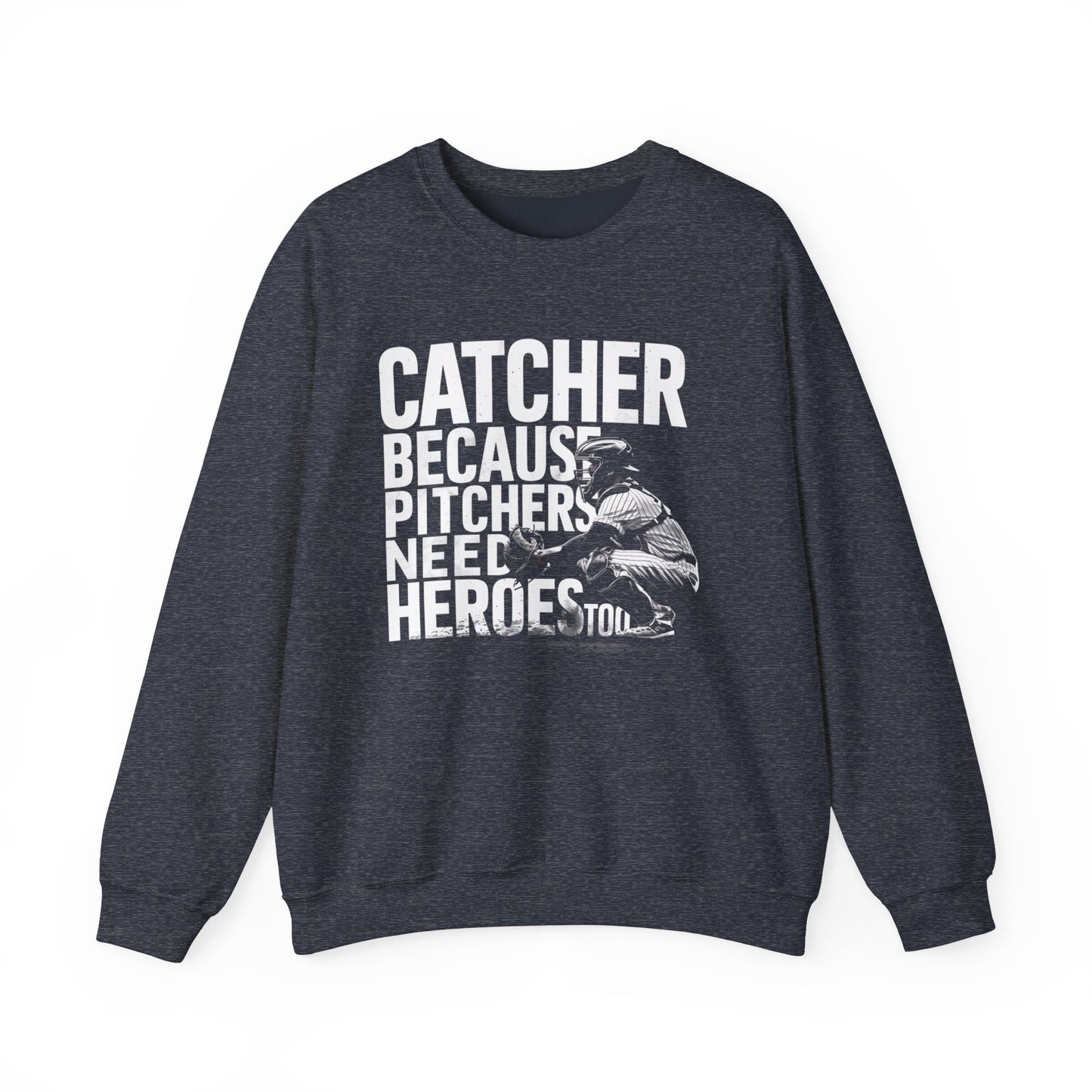 Catcher Baseball Sweatshirt – Cozy Sports Graphic Pullover