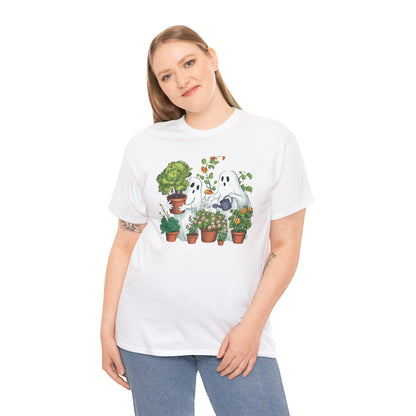 Gardening Cute Ghosts Shirt | Fun Halloween Design - Stylfer