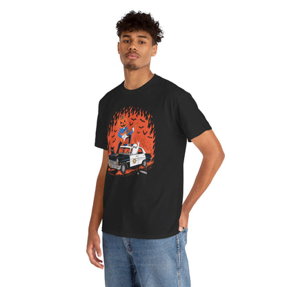 Crazy Pumpkin Adventure T-Shirt – Horror Rock Spooky Halloween Tee