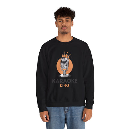 Karaoke King Sweatshirt – Cozy Music Enthusiast Pullover