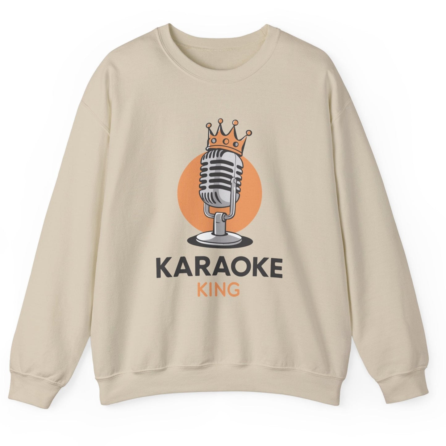 Karaoke King Sweatshirt – Cozy Music Enthusiast Pullover