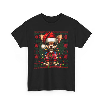 Chihuahua Christmas T-Shirt – Cute Funny Holiday Dog Lovers Tee - Stylfer