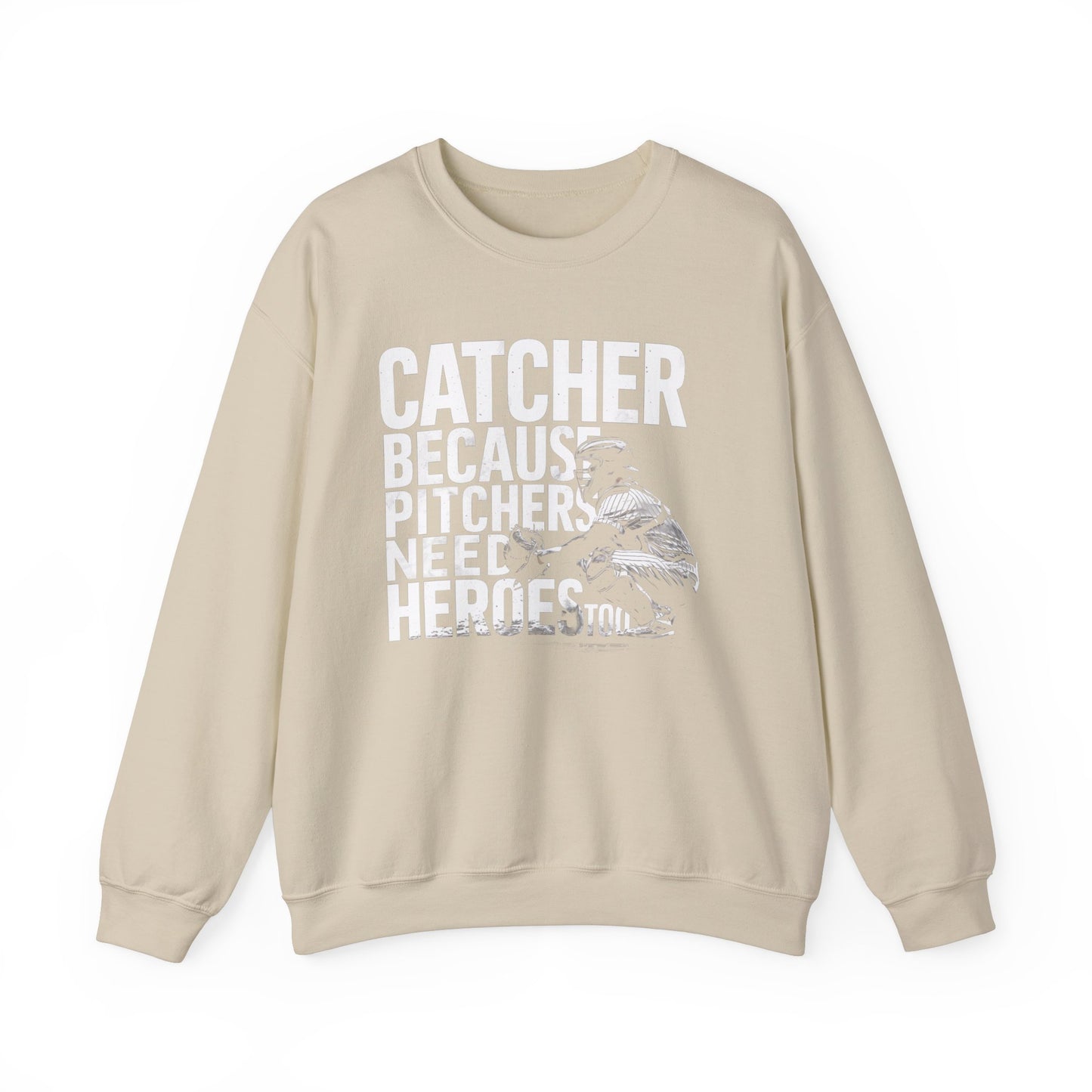 Catcher Baseball Sweatshirt – Cozy Sports Graphic Pullover