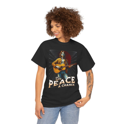 John Lennon shirts - Give Peace a Chance Graphic Tee