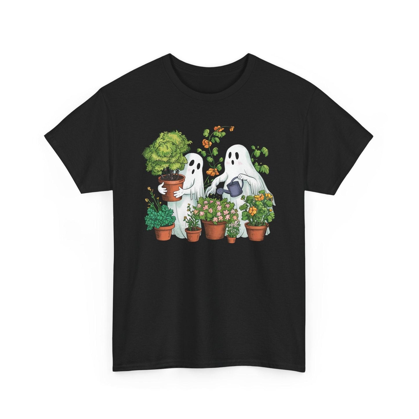 Gardening Cute Ghosts Shirt | Fun Halloween Design - Stylfer