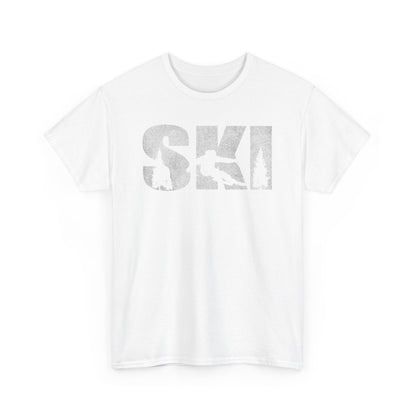 Alpine Downhill Ski T-shirt - Winter Sports Snow Skiing Graphic Tee