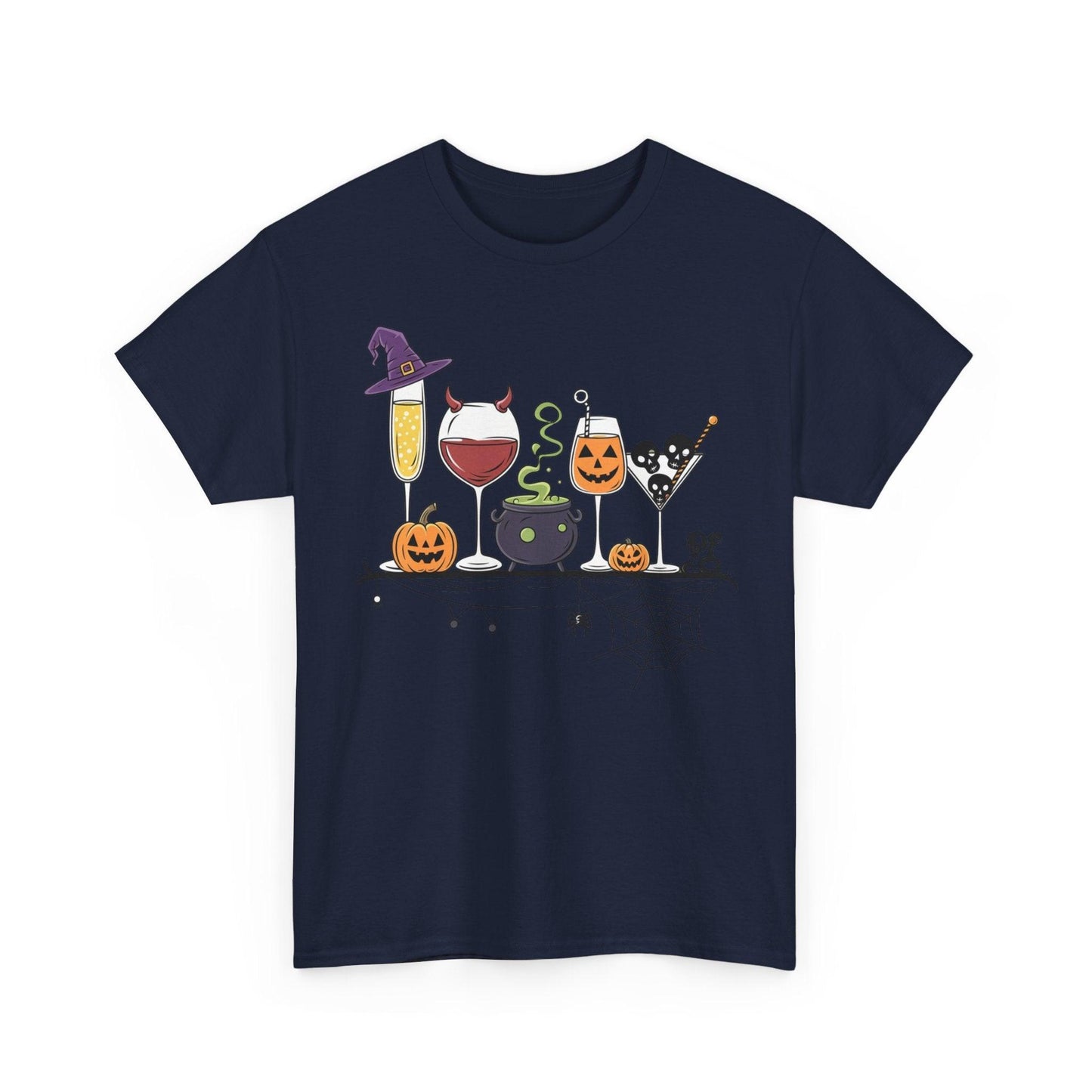 Horror Halloween Drink T-shirt - Stylfer