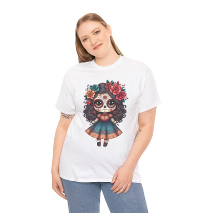 Sugar Skull Day of The Dead T-shirt - Stylfer