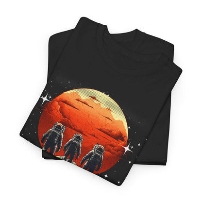 Occupy Mars Space T-Shirt | Astronaut & Space Exploration Tee - Stylfer