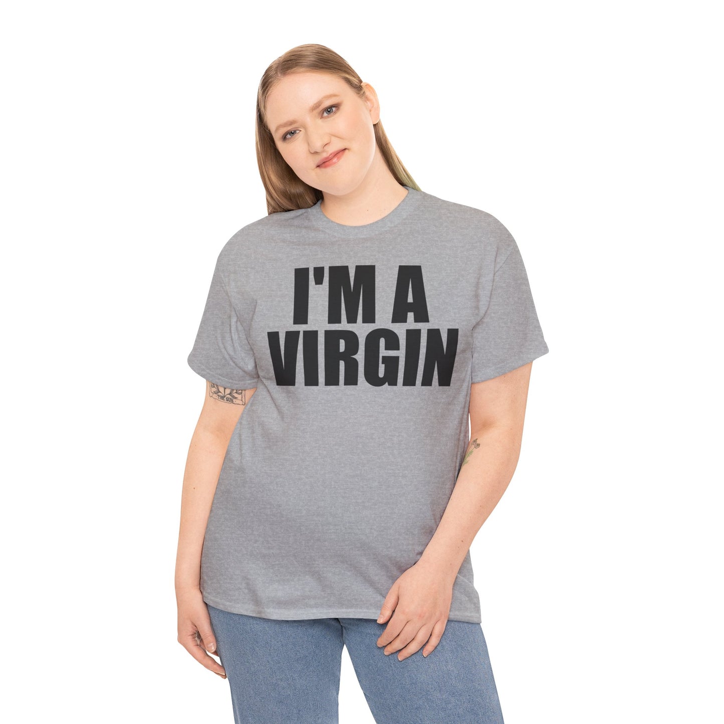 I'm a Virgin White Lie Party Sarcastic Funny Shirt - Hilarious Novelty T-Shirt