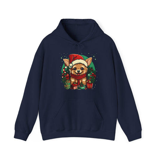 Chihuahua Santa Hat Hoodie | Festive Christmas Gifts Idea - Stylfer