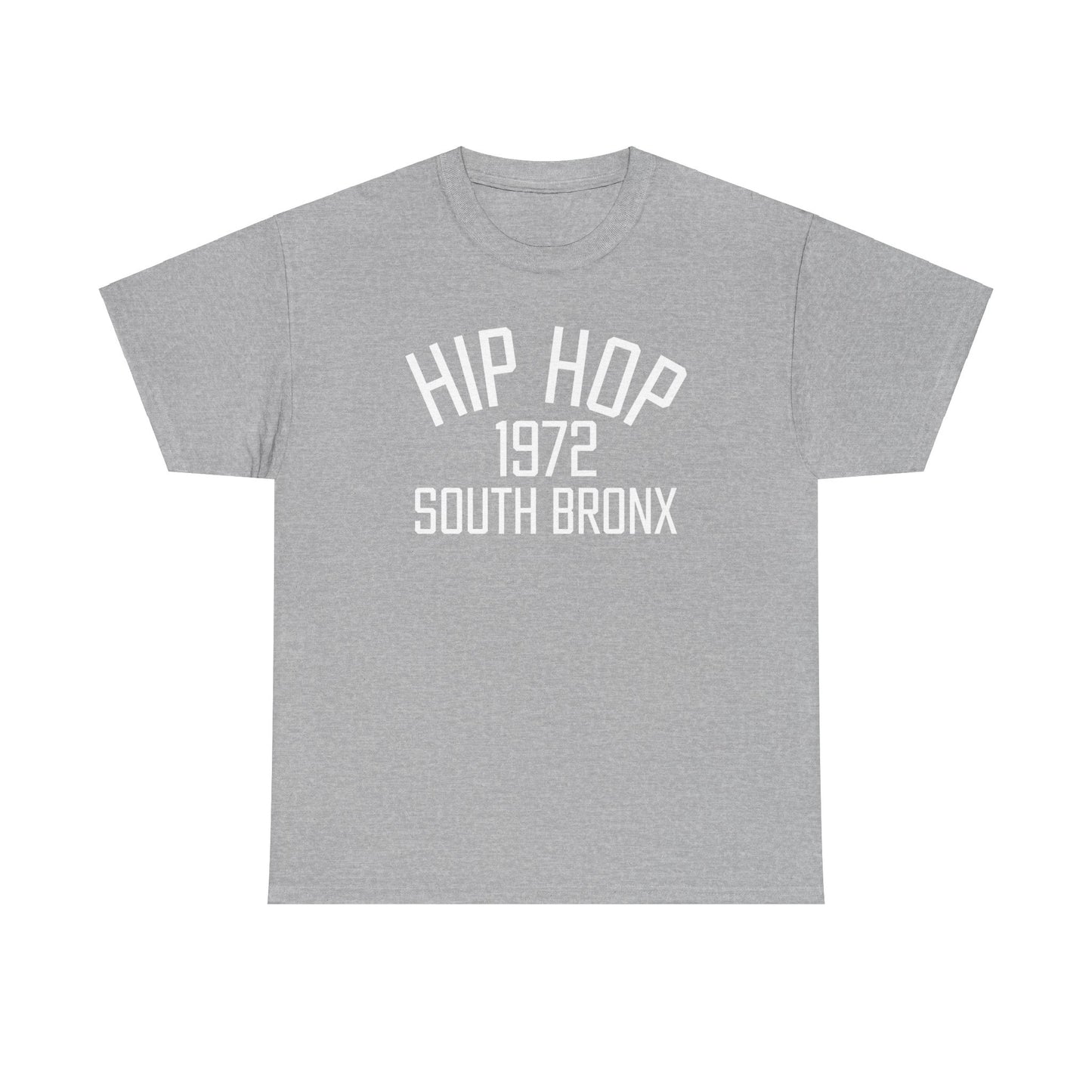 Hip Hop 1972 South Bronx T-Shirt | Retro Music Graphic Tee for Hip Hop Lovers