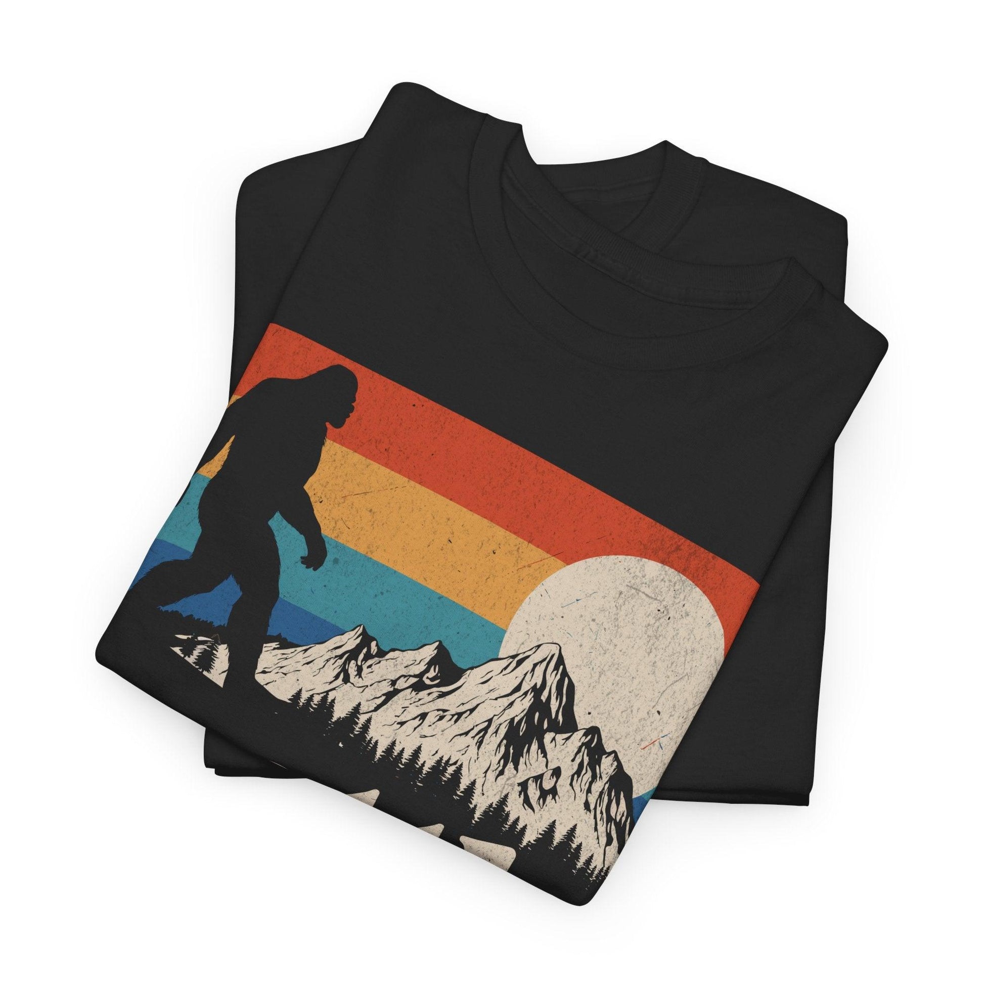 Bigfoot Seattle Mountains Retro Shirt | Vintage Design - Stylfer