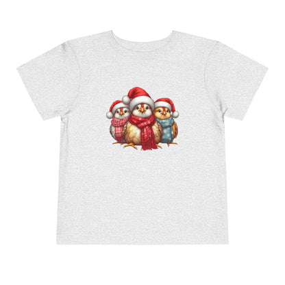 Christmas Chickens Funny Shirt | Animal Lovers Farmer Xmas Tee - Stylfer