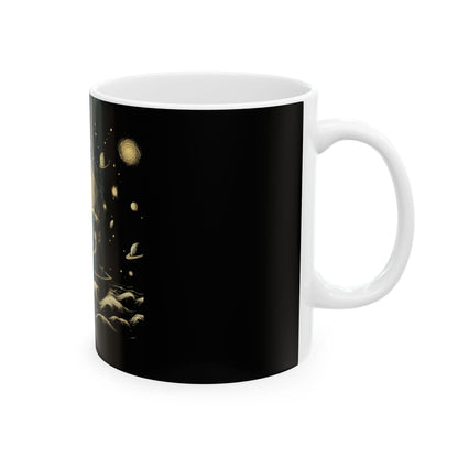 ISS Space Fishing Astronaut Ceramic Mug | Space Travel Gift - Stylfer