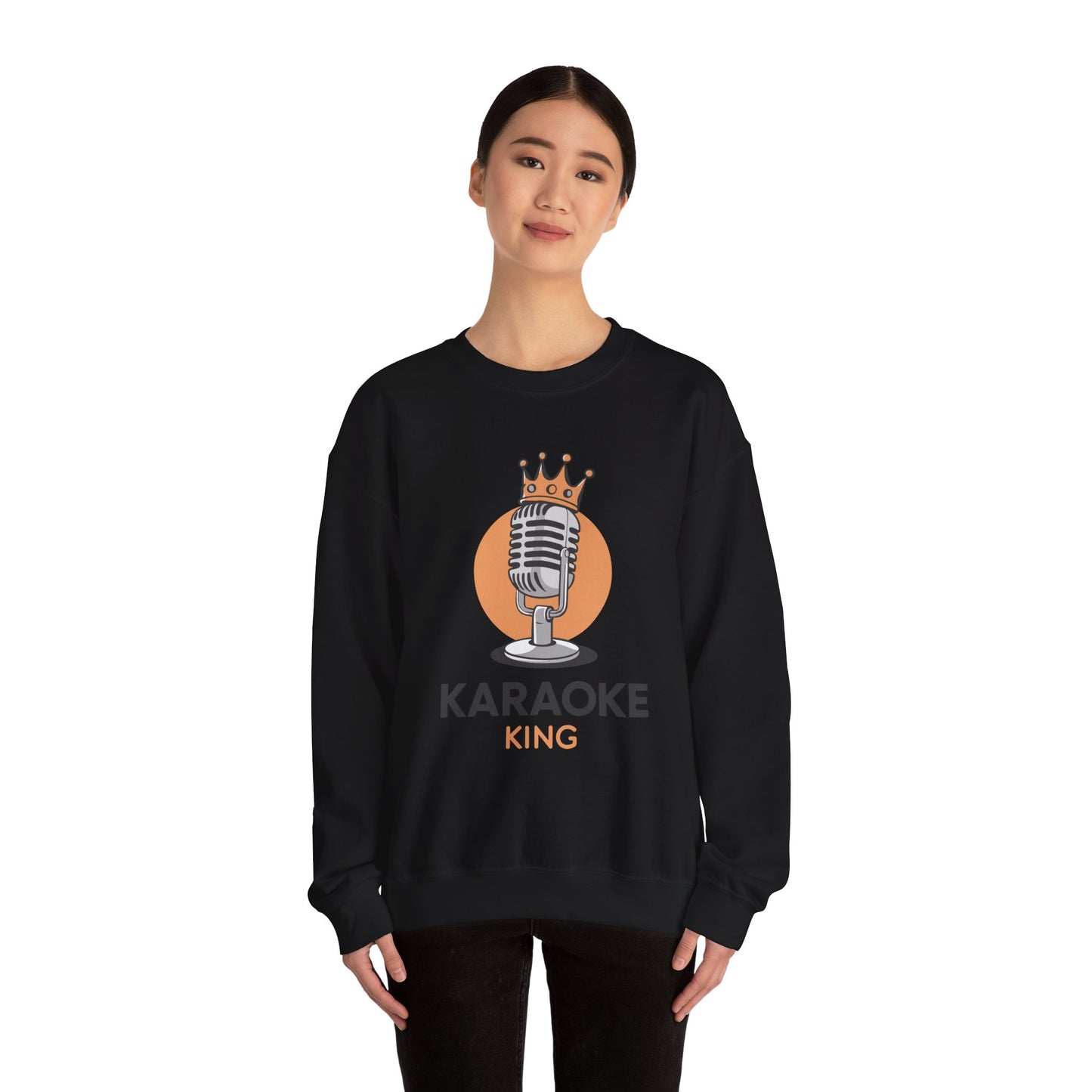 Karaoke King Sweatshirt – Cozy Music Enthusiast Pullover