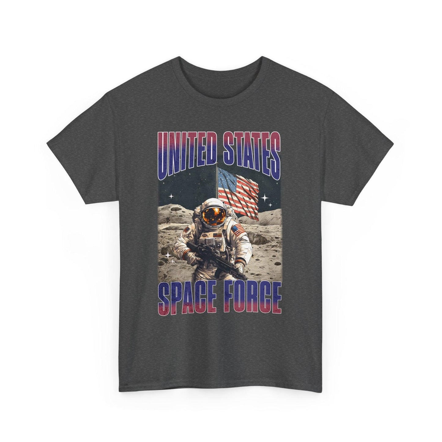 United States Space Force T-Shirt | Military Astronaut Patriotic Tee - Stylfer