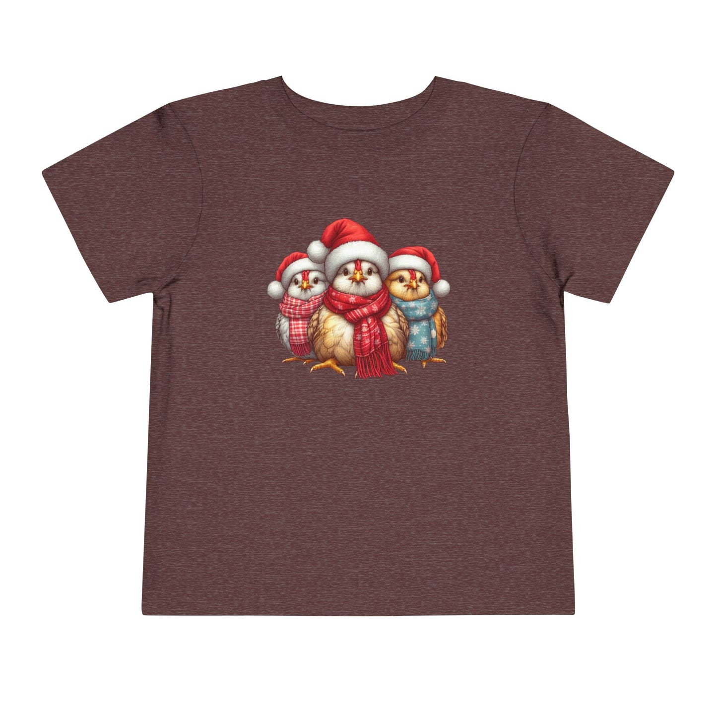 Christmas Chickens Funny Shirt | Animal Lovers Farmer Xmas Tee - Stylfer