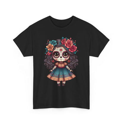 Sugar Skull Day of The Dead T-shirt - Stylfer