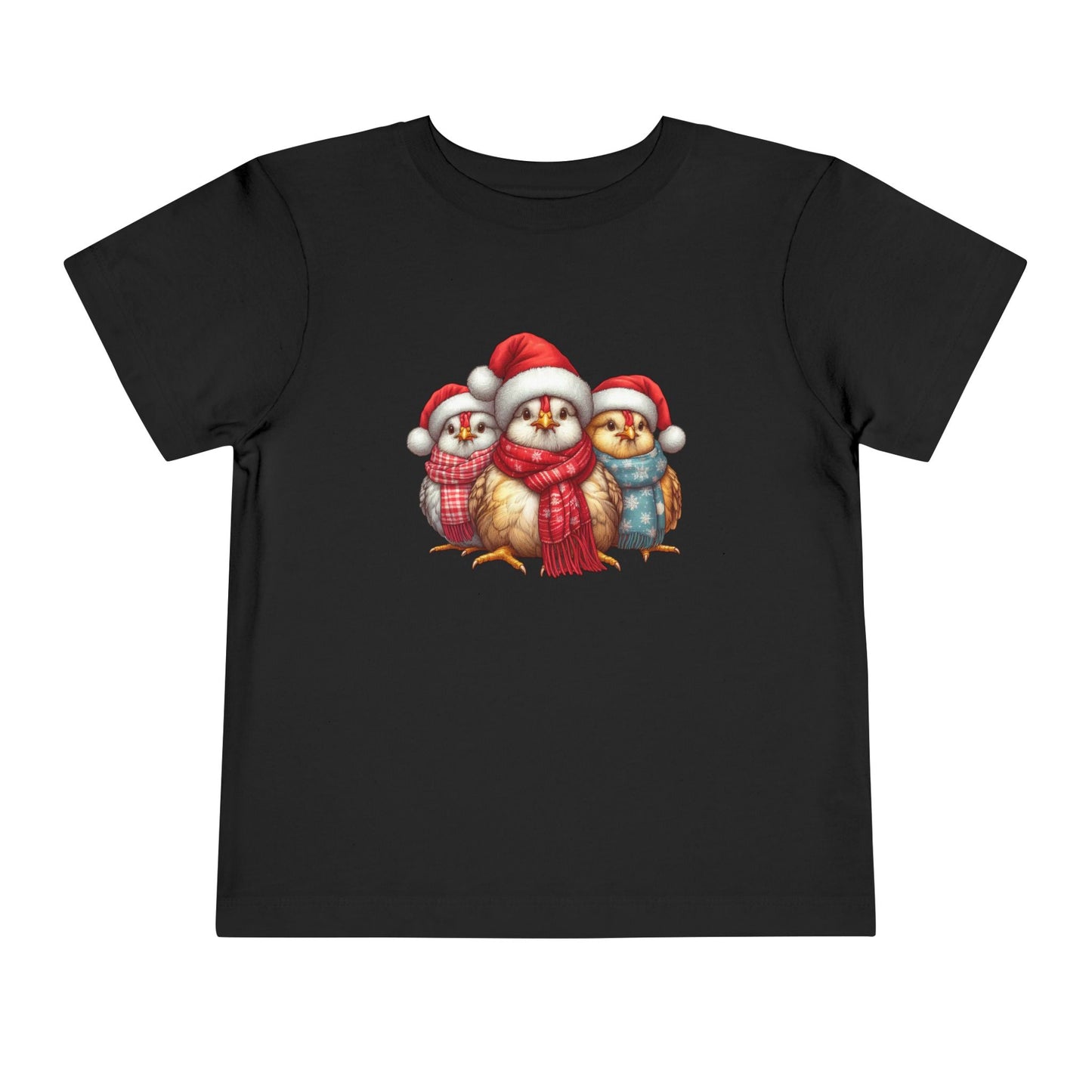 Christmas Chickens Funny Shirt | Animal Lovers Farmer Xmas Tee - Stylfer