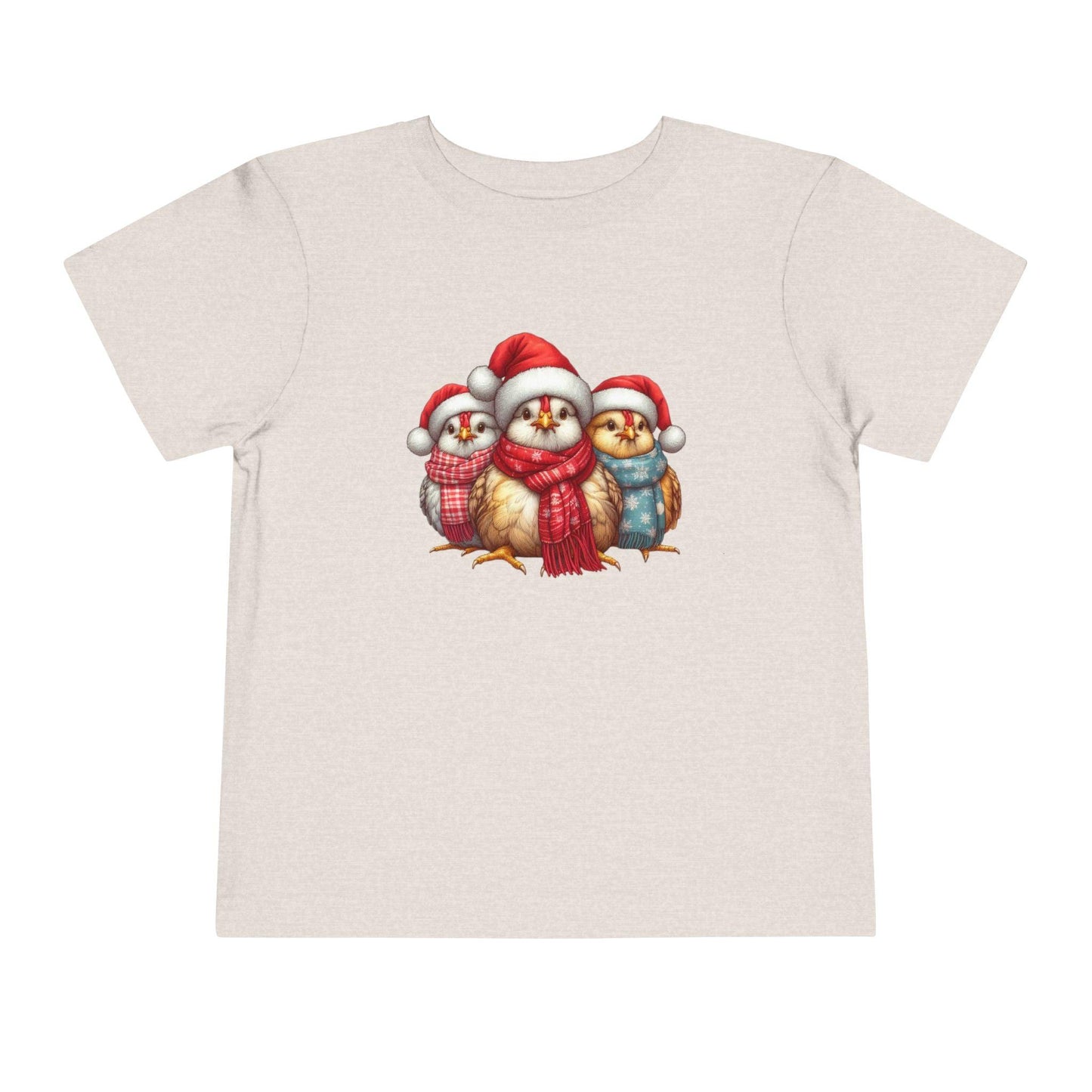 Christmas Chickens Funny Shirt | Animal Lovers Farmer Xmas Tee - Stylfer