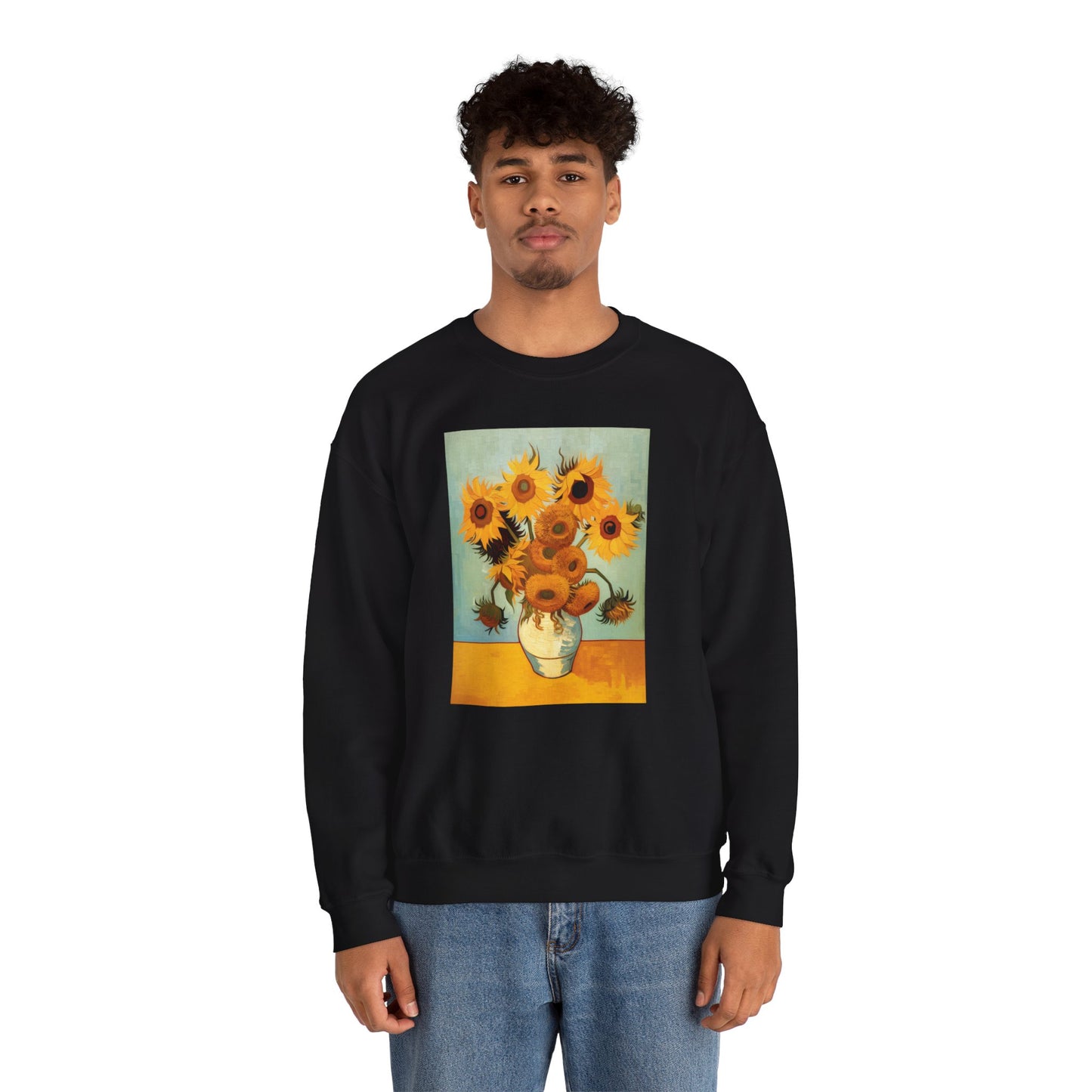 Vincent van Gogh Sunflowers Sweatshirt – Cozy Artistic Pullover