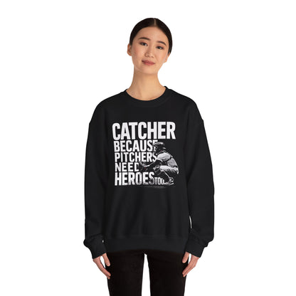 Catcher Baseball Sweatshirt – Cozy Sports Graphic Pullover