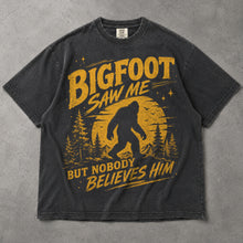 SF_COLOR=graphite; SF_ITEM=adult-t-shirt; SF_ROLE=main; Bigfoot Saw Me But Nobody Believes Him T-Shirt Funny Sasquatch Nature Tee - Graphite Adult T-Shirt product image
