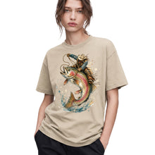 SF_COLOR=sand; SF_ITEM=adult-t-shirt; SF_ROLE=gallery; Cowboy Lasso Big Trout Fish T-Shirt Funny Rodeo Fishing Adventure Tee - Sand Adult T-Shirt product image