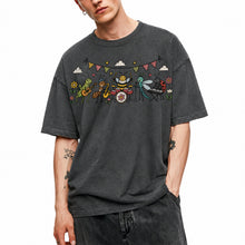 SF_COLOR=dark-heather; SF_ITEM=adult-t-shirt; SF_ROLE=main; Cute Insect Band Playing Music Animals T-Shirt Funny Bug Musician Nature Tee - Dark Heather Adult T-Shirt product image