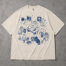 SF_COLOR=ivory; SF_ITEM=adult-t-shirt; SF_ROLE=gallery; Cute Veterinary Cats X-Ray Tech T-Shirt Radiology Medical Animal Hospital Tee - Ivory Adult T-Shirt product image