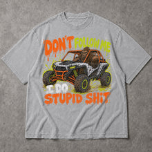 SF_COLOR=sport-grey; SF_ITEM=adult-t-shirt; SF_ROLE=main; Dont Follow Me I Do Stupid Shit T-Shirt Bigfoot Off Road Buggy Racing Tee - Sport Grey Adult T-Shirt product image