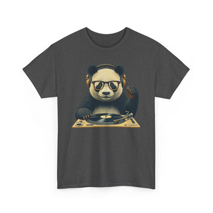 DJ Panda Shirt | Funny Vintage Musician Graphic Tee - Stylfer