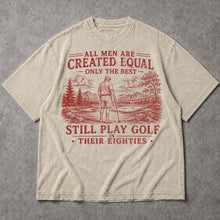 SF_COLOR=sand; SF_ITEM=adult-t-shirt; SF_ROLE=main; Funny Golf In Eighties T-Shirt Vintage Golfer Retiret Sports Hobby Apparel - Sand Adult T-Shirt product image