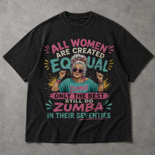 SF_COLOR=black; SF_ITEM=adult-t-shirt; SF_ROLE=main; Funny Zumba In Their Seventies T-Shirt Best Retro Workout Dance Apparel - Black Adult T-Shirt product image