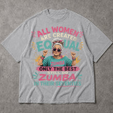 SF_COLOR=sport-grey; SF_ITEM=adult-t-shirt; SF_ROLE=main; Funny Zumba In Their Seventies T-Shirt Best Retro Workout Dance Apparel - Sport Grey Adult T-Shirt product image