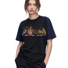SF_COLOR=navy; SF_ITEM=adult-t-shirt; SF_ROLE=gallery; Good Vibes Only Bug Band Insects Music T-Shirt Retro Playing Instrut Tee - Navy Adult T-Shirt product image