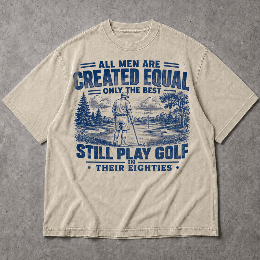 Play Golf in Your Eighties Funny Golfer T-Shirt