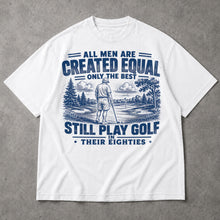 SF_COLOR=white; SF_ITEM=adult-t-shirt; SF_ROLE=main; Play Golf In Eighties T-Shirt Funny Golfer Sports Humor Vintage Retiree Apparel - White Adult T-Shirt product image